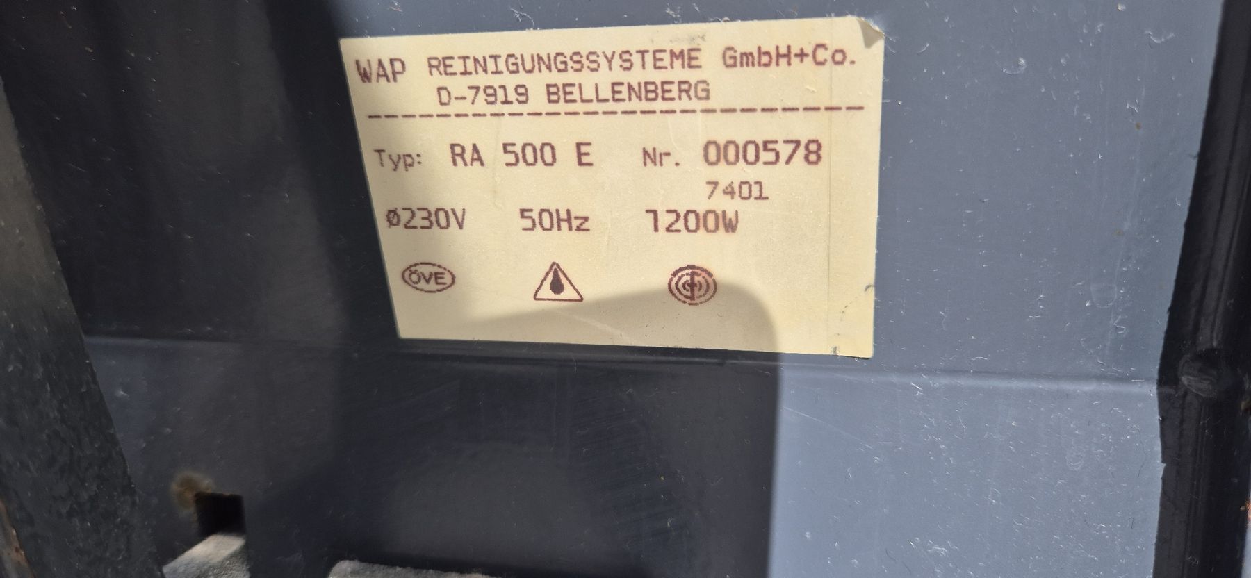 Tutte le macchine: Wap RA 500 – Usato da Grenchen venduto da Heja1604 5