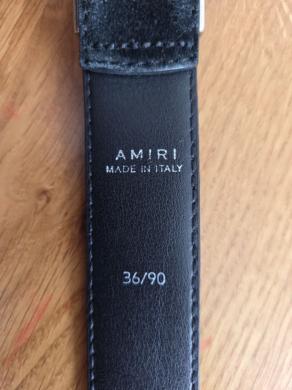 Amiri Cinture: Amiri Gurt graviert Leder – Nuovo (secondo la descrizione) da Möhlin venduto da zille_bs 2