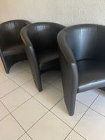 6x schwarze Sessel