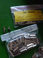 50 Stk Distanzbolzen M2x12mm Ms vernikelt