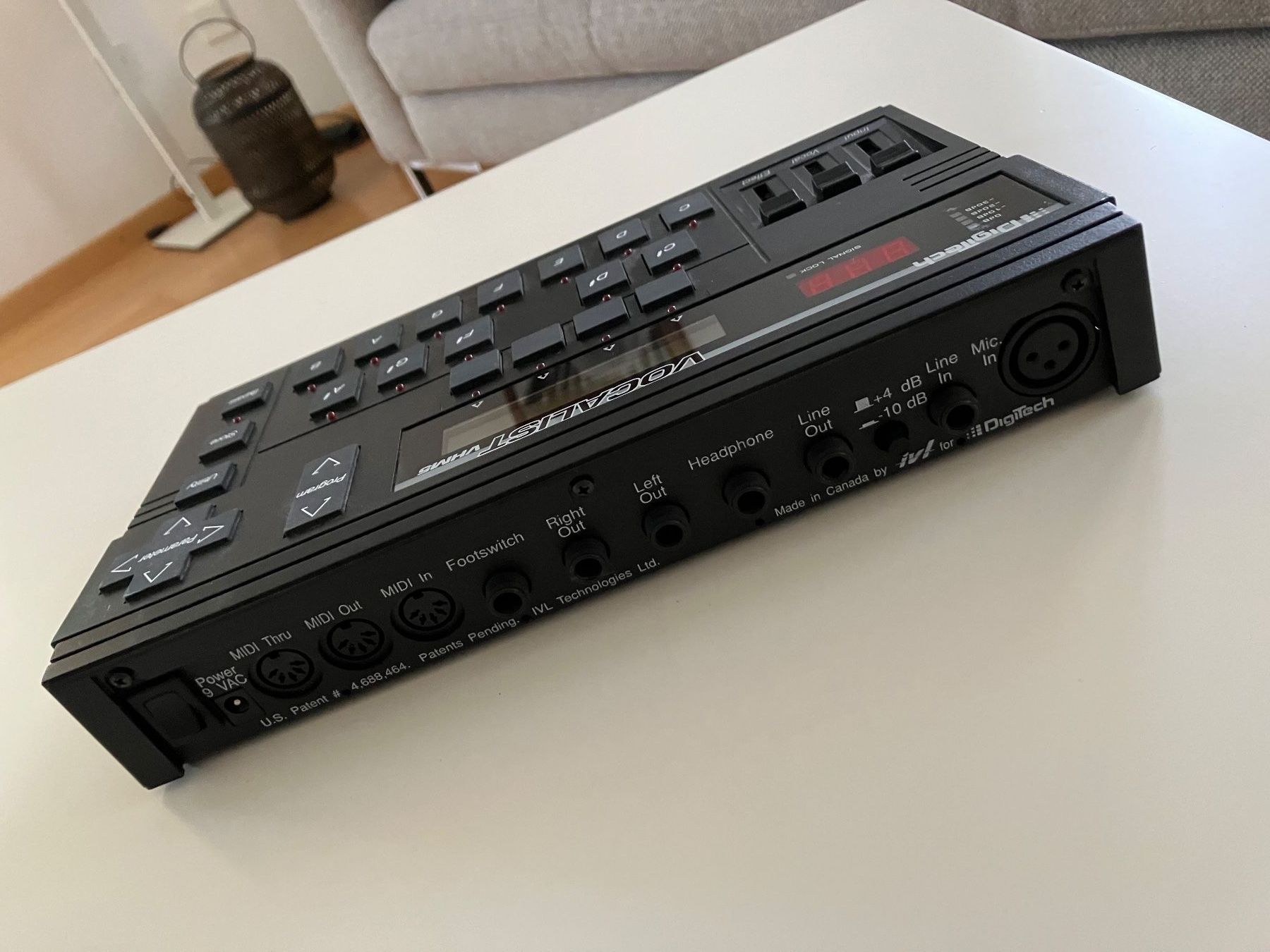 Strumenti musicali: Digitech Vocalist VHM5 Vocal Harmony Processor – Usato da Eiken venduto da Vivaldi01 1