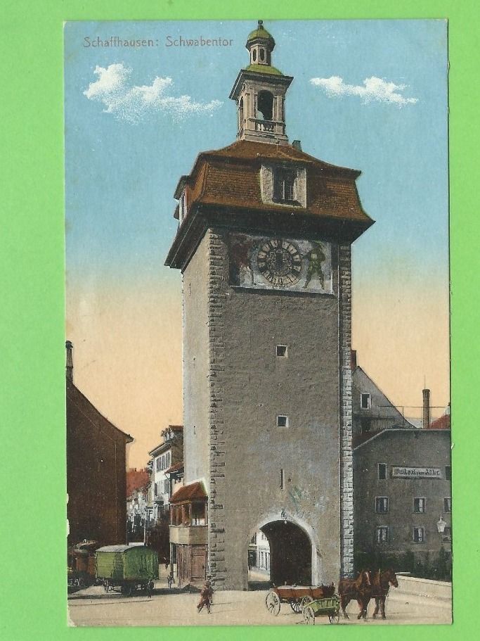 Ansichtskarten: Schaffhausen - Schwabentor – Neu (gemäss Beschreibung) aus Zürich von t24_de