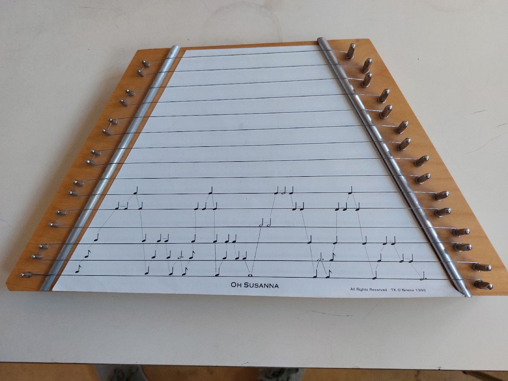 Strumenti musicali: TIschzither oder Tischharfe – Usato da Zollikerberg venduto da Kui