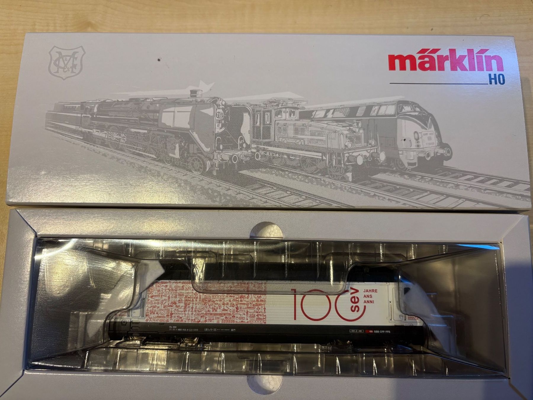 Märklin Modellini di ferrovie: Maerklin 39467  460 SEV – Nuovo e nell'imballaggio originale da Corcelles Payerne venduto da Pierre66 7