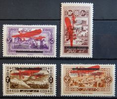 Libanon Kat. 117-120 * 1927 Kat. 13 Euro