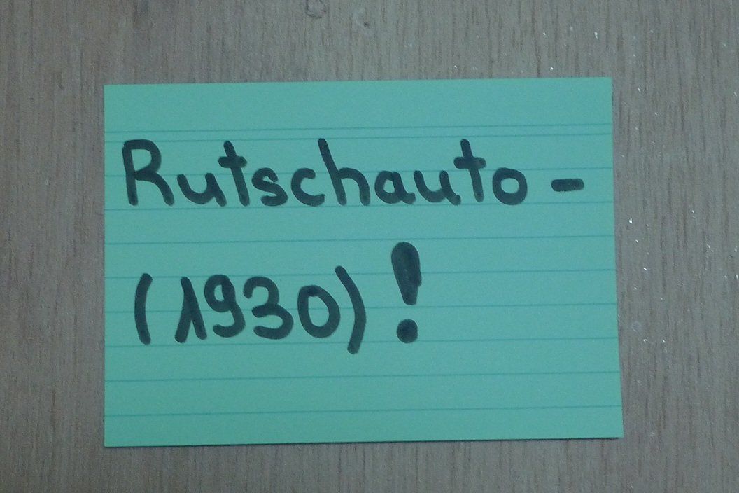 Fahrzeuge für Kinder: Rutschauto-(1930)! – Gebraucht aus Bern von bn1640 6
