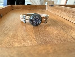 Kork Armband mit Medaillon