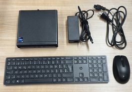 Desktop-PC HP Elite Mini 600 G9 inkl. Maus und Tastatur