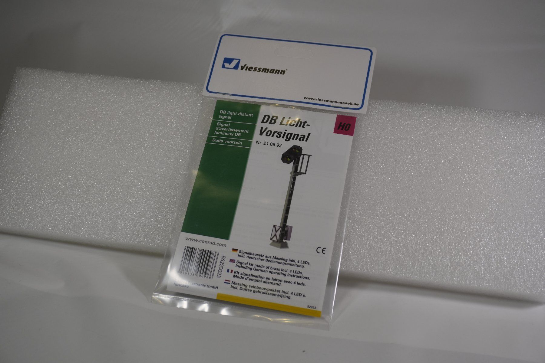 Viessmann Modelleisenbahnen: Viessmann H0 Bausatz - Vorsignal DB – Neu und originalverpackt aus Zuzwil SG von TheMightyJones