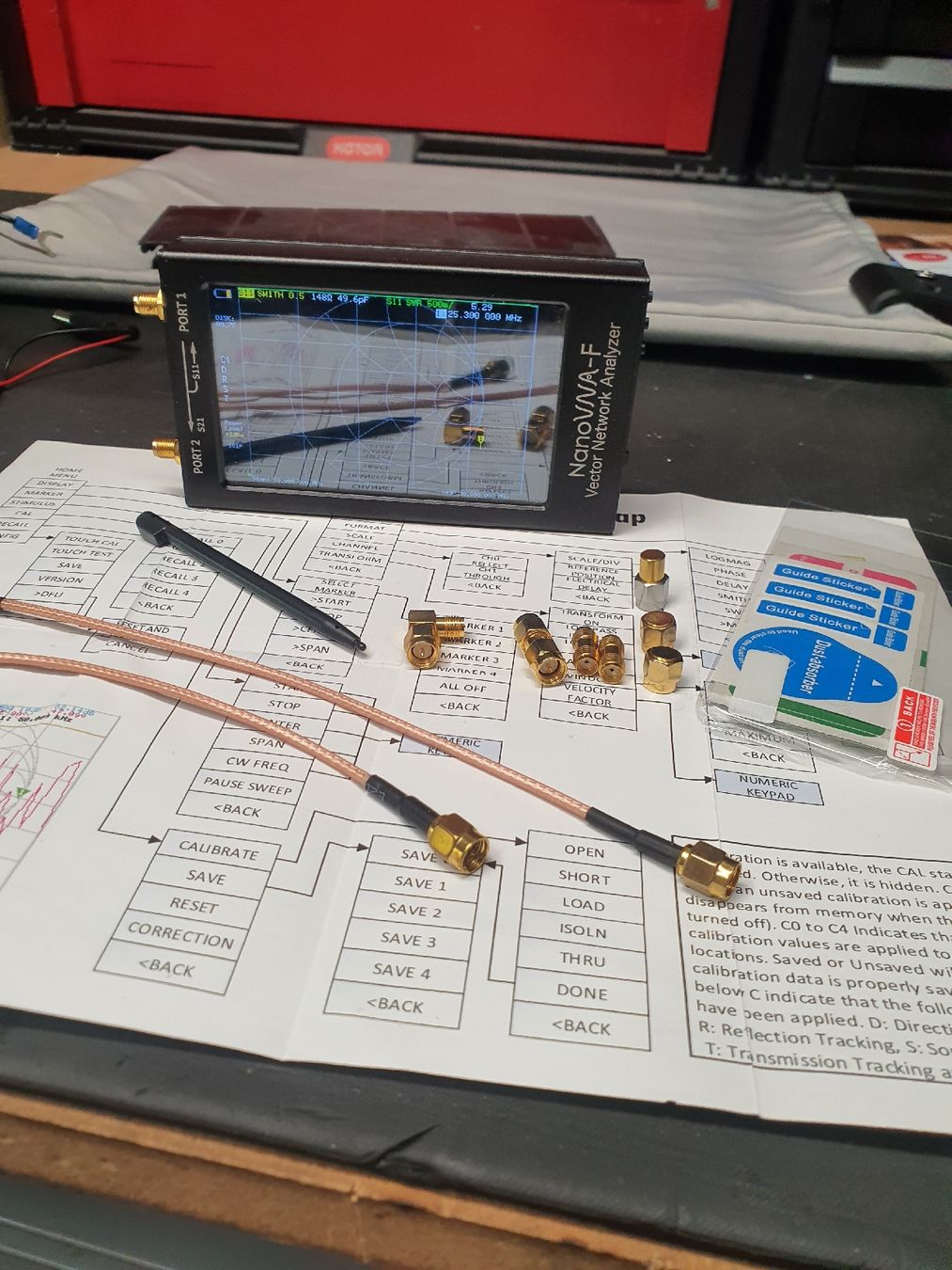 Misurare: Vector Analyser VNA-F – Usato da Holziken venduto da Bigbuddha