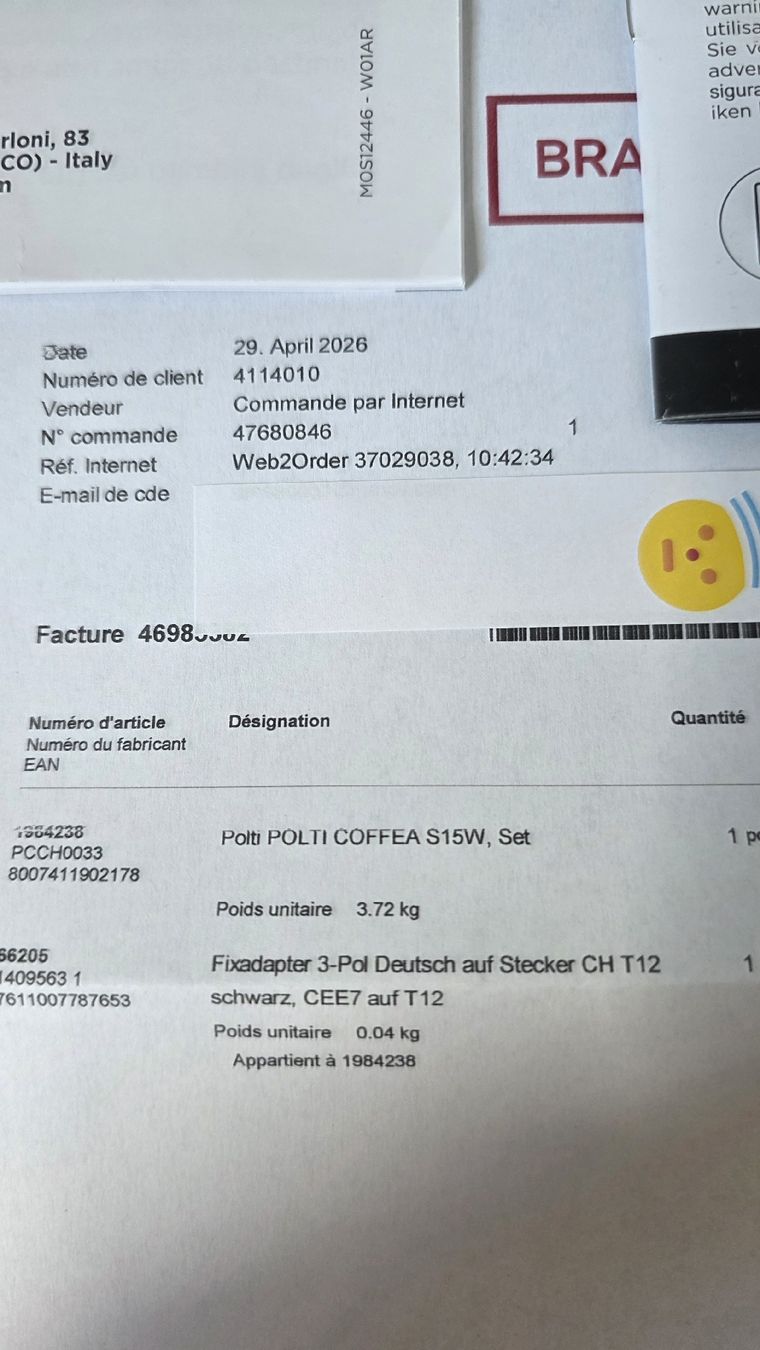 Macchine per caffè & Macchine per espresso: POLTI ESE-Kaffeemaschine – Nuovo (secondo la descrizione) da Dübendorf venduto da zarry10 2