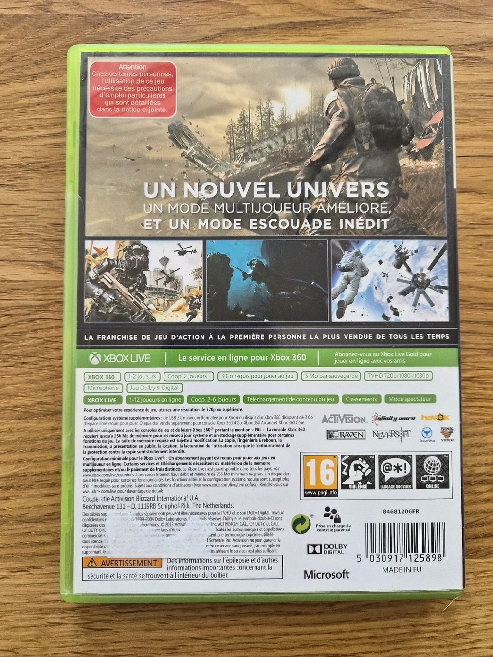 Microsoft Giochi: Call of Duty Ghosts - Xbox 360 – Usato da La Joux FR venduto da car_ck96 2