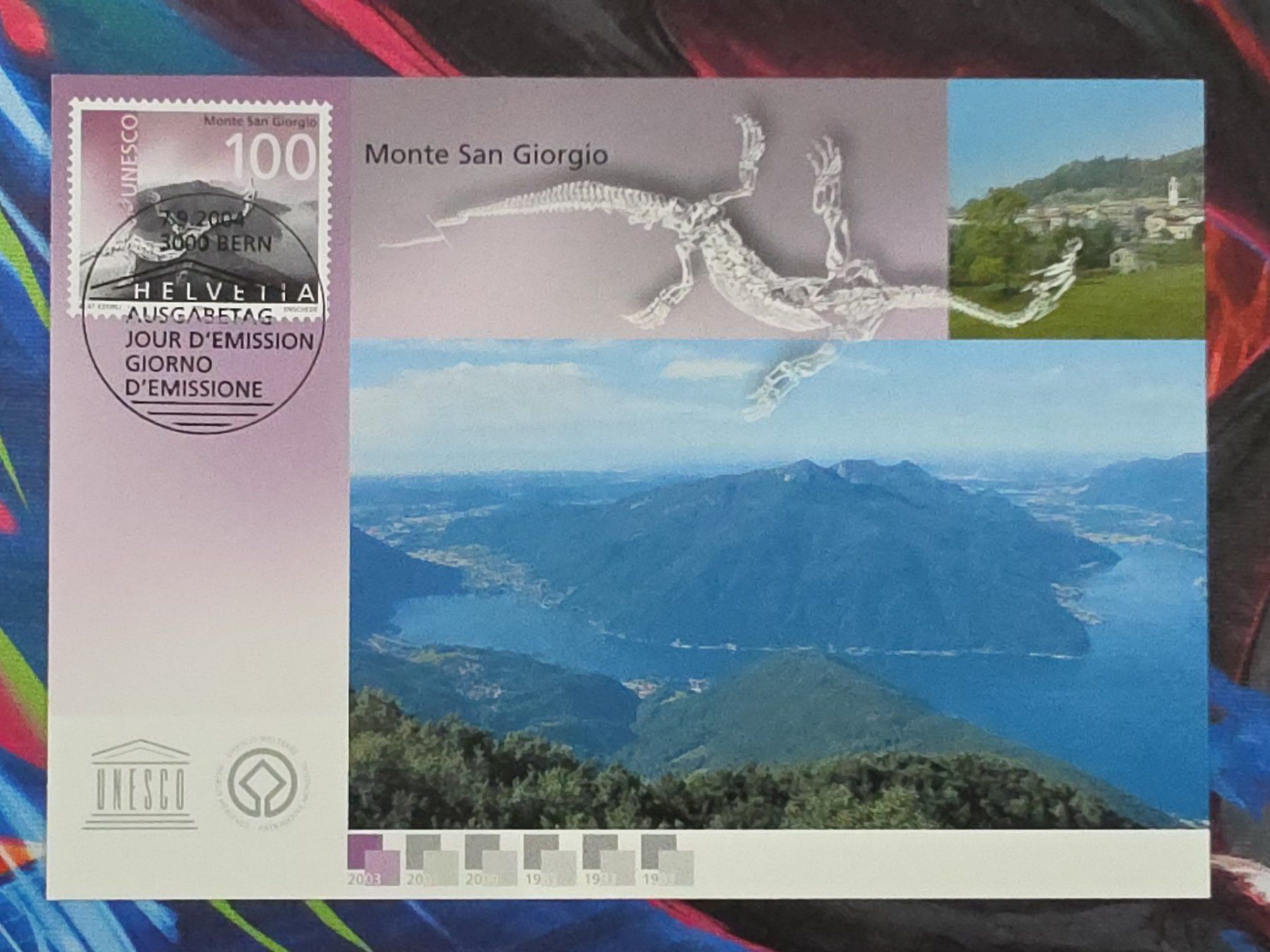 Cartoline postali: CL26 Carte Postale + Timbre Suisse 2004 – Usato da Cousset venduto da Patrick_Collections