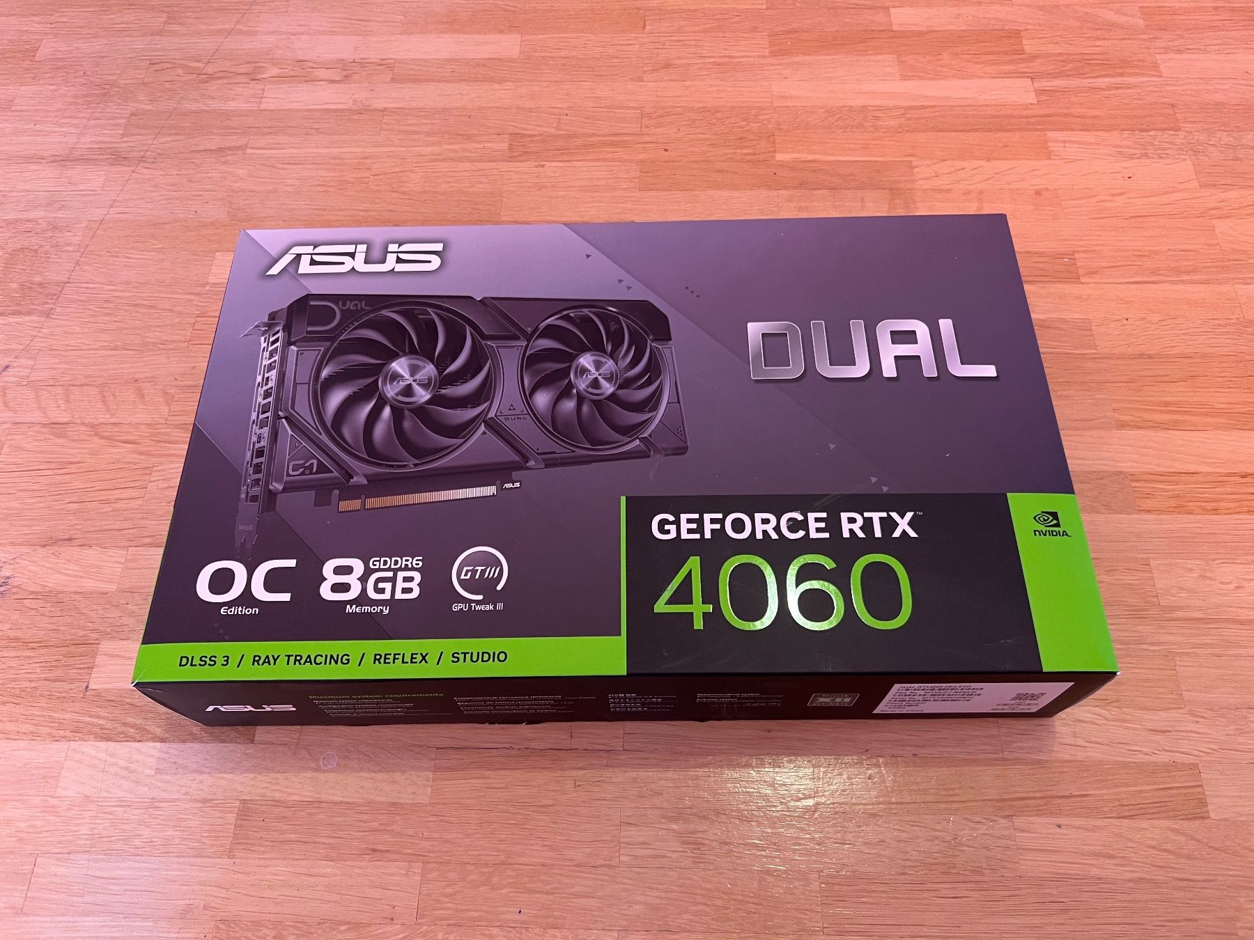 Asus Schede grafiche: ASUS DUAL GeForce RTX4060 OC 8GB – Usato da Zürich venduto da luc70