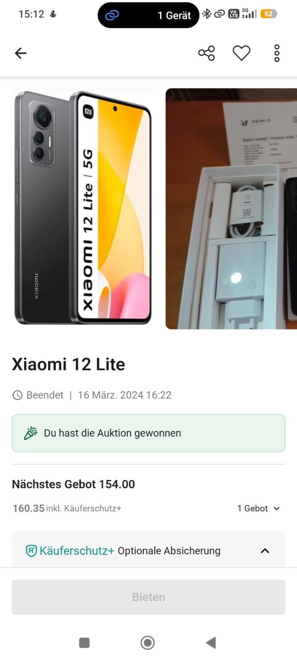 Xiaomi Handys / Smartphones: Xiaomi 12 Lite – Defekt aus Koppigen von mic_v7ms 7