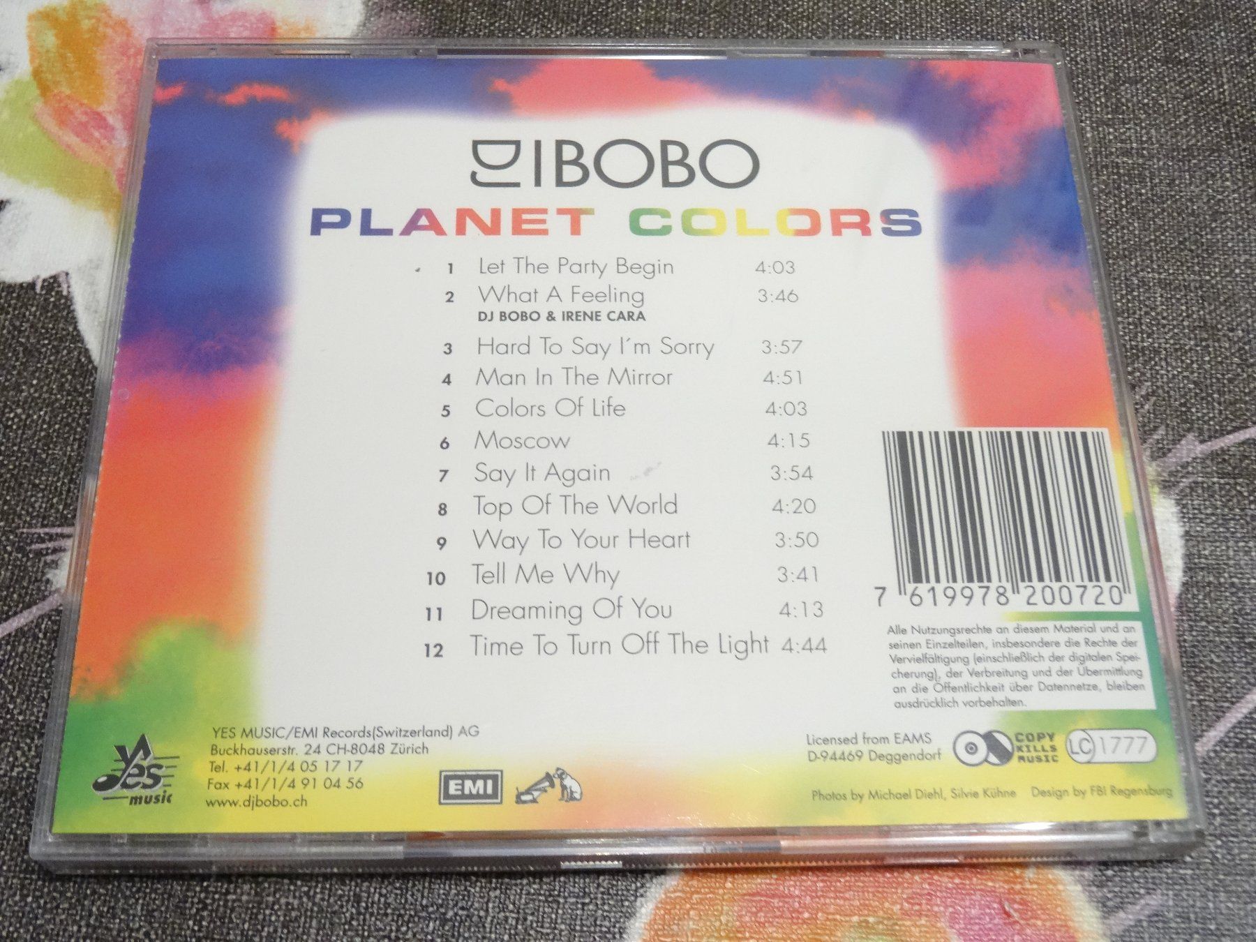 CD: DJ Bobo - Planet Colors CD – Usato da Olten venduto da Disc-Ausverkauf 1