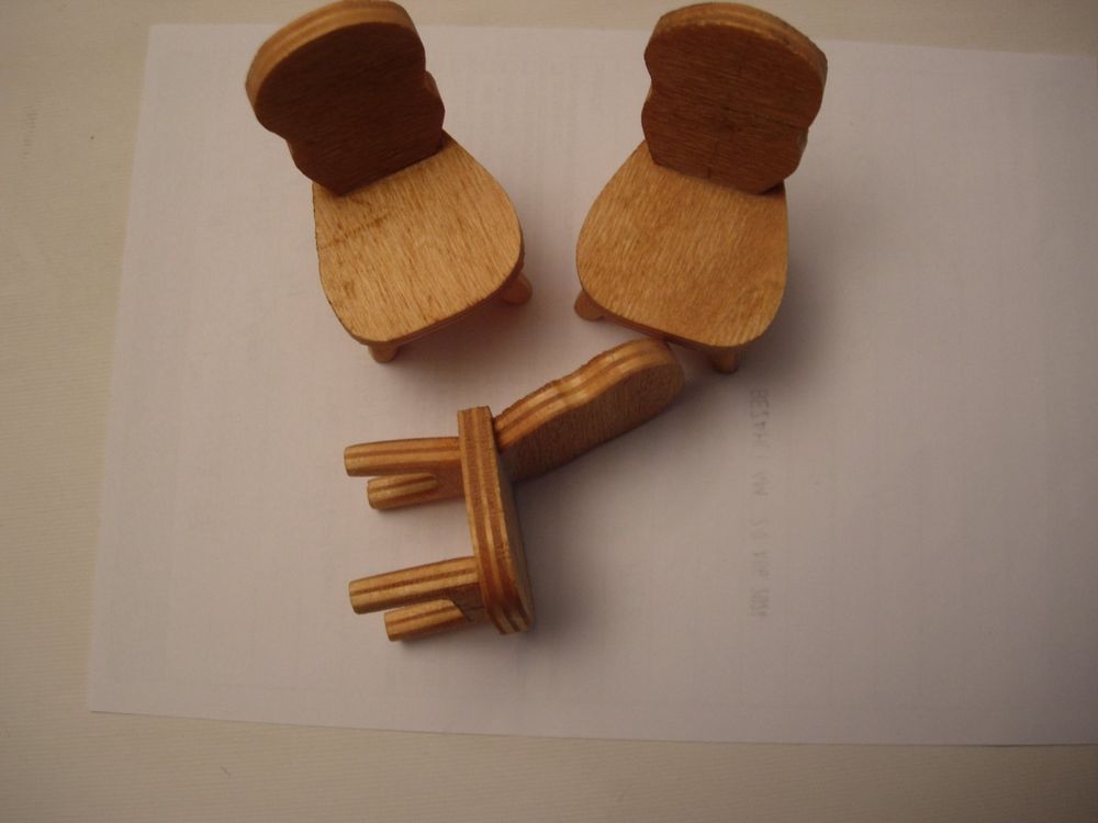 HOMOCONO Mini Holz Boot Deko - Realistisches Fischerboot Für Diorama & Garten