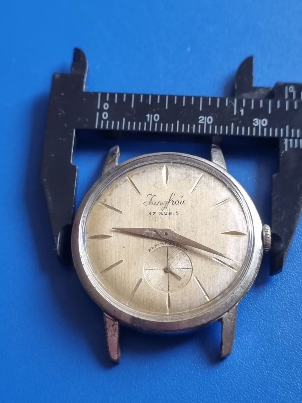 Uhren: Jungfrau Handaufzug Uhr – Gebraucht aus Schaffhausen von Leveron13 3