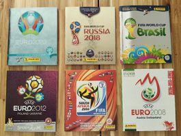 Panini Sammelalben Fifa WM / Uefa EM