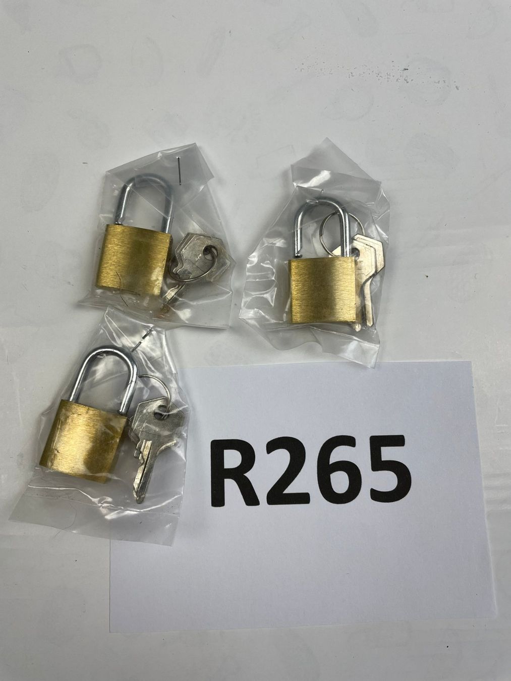 Lucchetti: 3x Mini-Schlössli - Vorhängeschloss – Nuovo e nell'imballaggio originale da Wängi venduto da LiqKojote