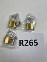3x Mini-Schlössli - Vorhängeschloss