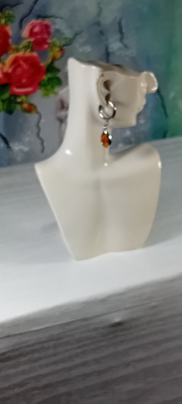Orecchini pendenti & Orecchini a lobo: ohrring edelsthal,,,,mit modeschmuck,,,glanzig – Nuovo (secondo la descrizione) da Basel venduto da bij_5hqd 1