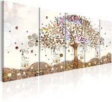 XXXL Gustav Klimt - L'albero della vita  Bild 200 x 80 cm‪‪‪