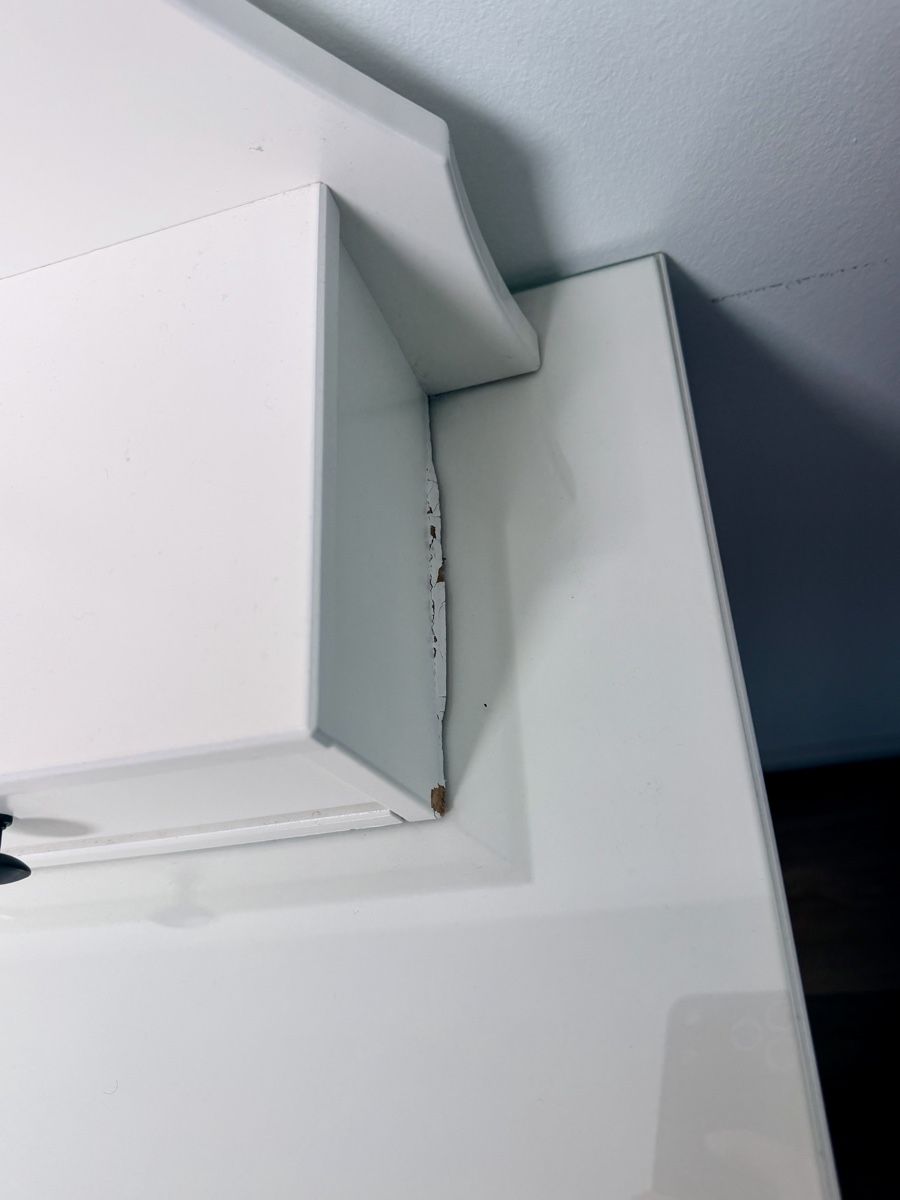 Ikea Tavoli da trucco: Elegant White Dressing Table with Stool and Mirror – Usato da Langnau am Albis venduto da vitaklimova 3