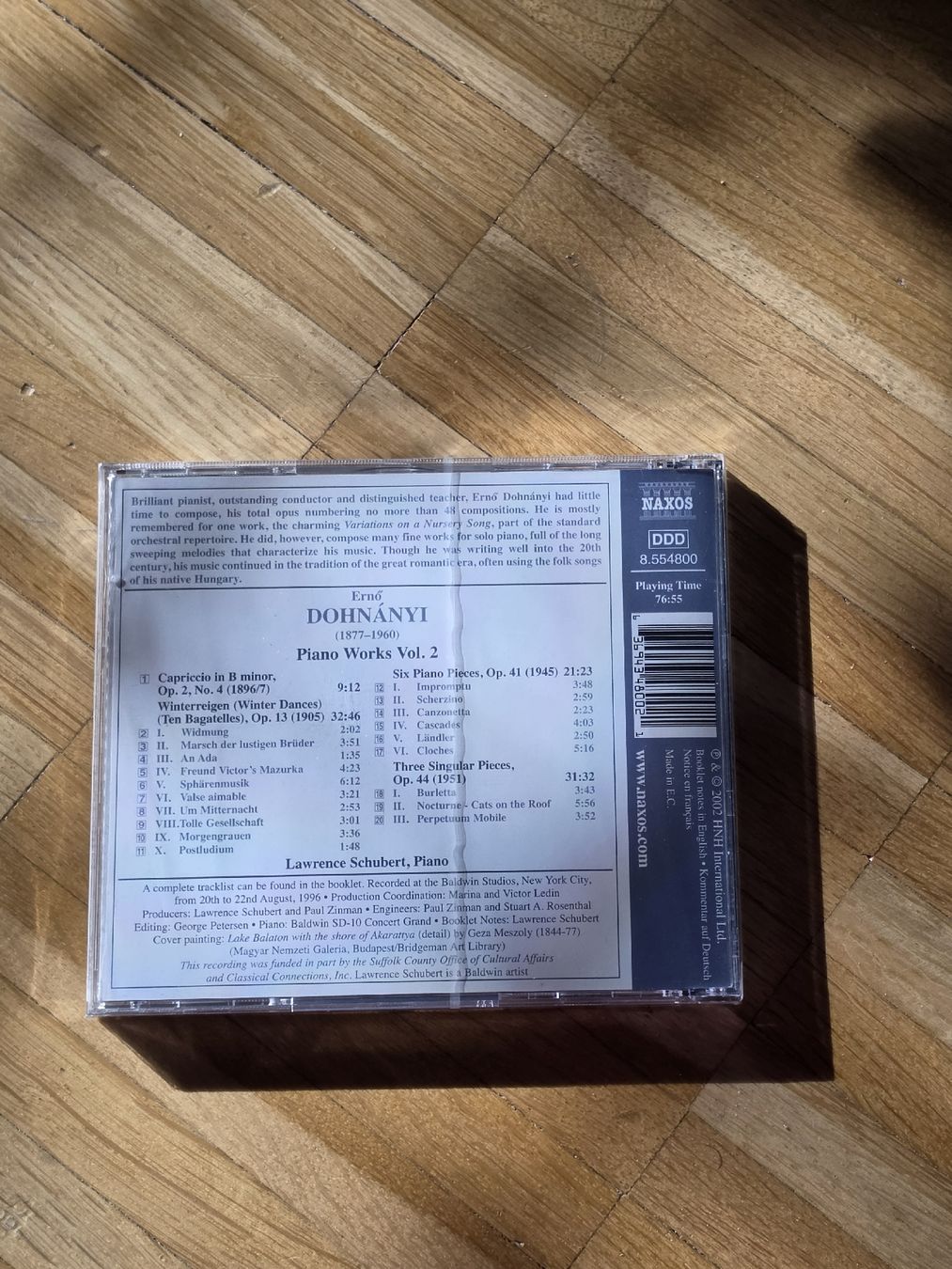 CDs: CD: Ernst Dohnanyi Piano Works Vol. 2 – Neuf avec emballage d'origine à Aesch BL par immon 1