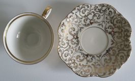Sammlertasse Teetasse Seltmann Vohenstrauss, um 1960