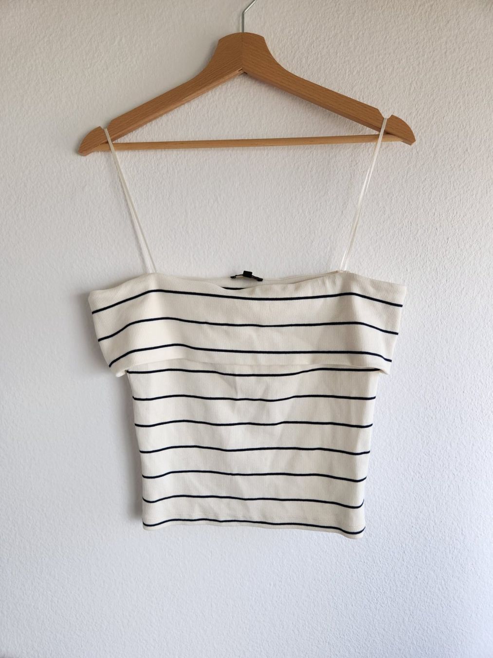 Massimo Dutti Top: Massimo Dutti Top, schulterfrei, gestreift, Gr. S – Nuovo (secondo la descrizione) da Kilchberg ZH venduto da ela_ly2h 2