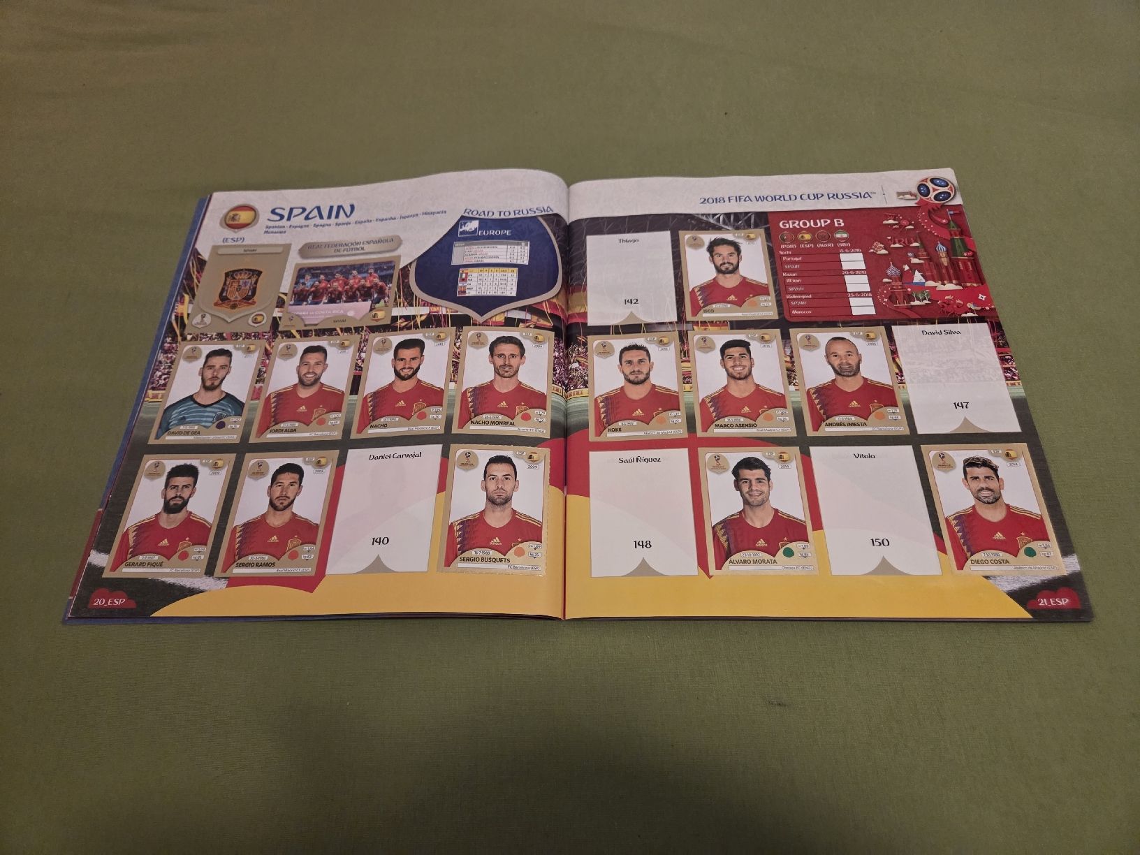Panini Album: Panini Album WM 2018 – Usato da Embrach venduto da MamaSantos 3