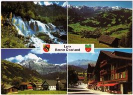 Lenk - 4 Bild AK