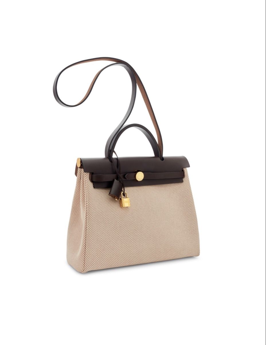 Hermès Borse: Hermès HERBAG ZIP 31 EN VACHE HUNTER ÉBÈNE – Nuovo (secondo la descrizione) da Cham venduto da ave_w8hz 1