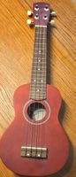 Rote Ukulele zu verkaufen - Ideal für Anfänger! Top!
