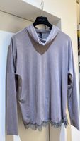 Marc Cain graues Shirt, Gr. N3, Schalkragen Neuwertig,