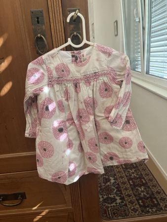 Robe fille coton bonpoint 
