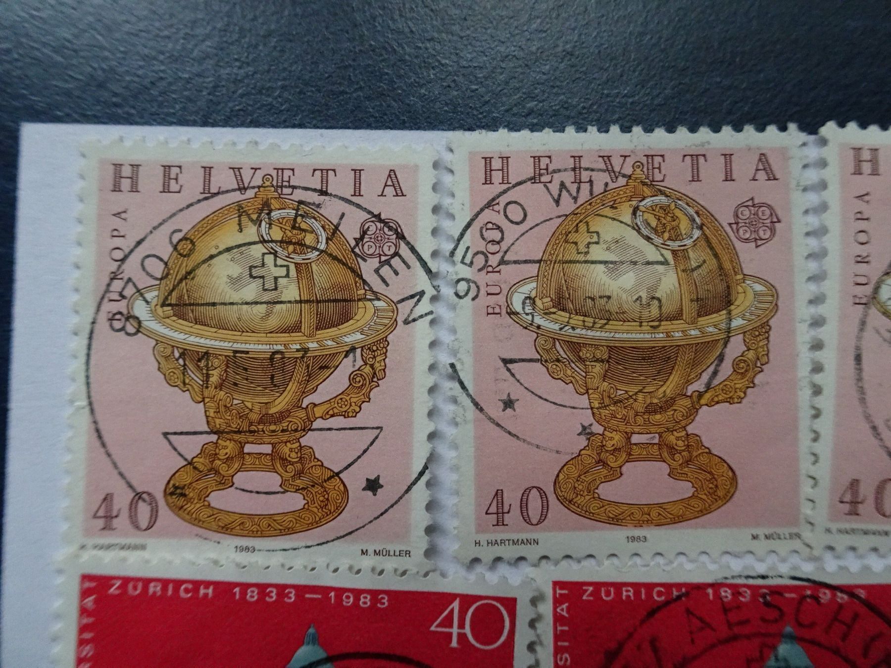 Alle Briefmarken: Vollstempel – Gebraucht aus Aadorf von Chnorli-Furz 5