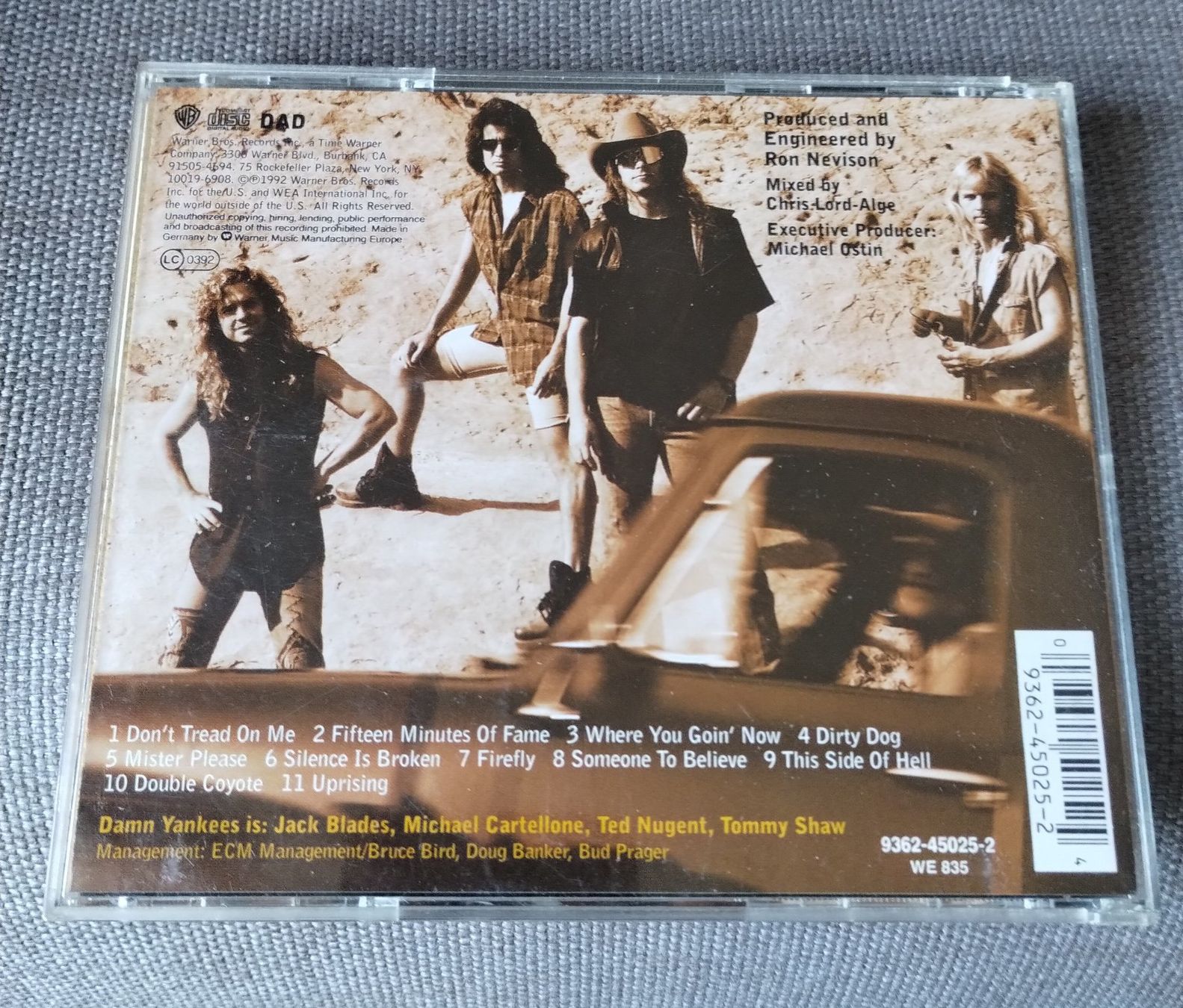 CD: Damn Yankees " Don't Tread" – Usato da Lausanne venduto da Martinucci 1