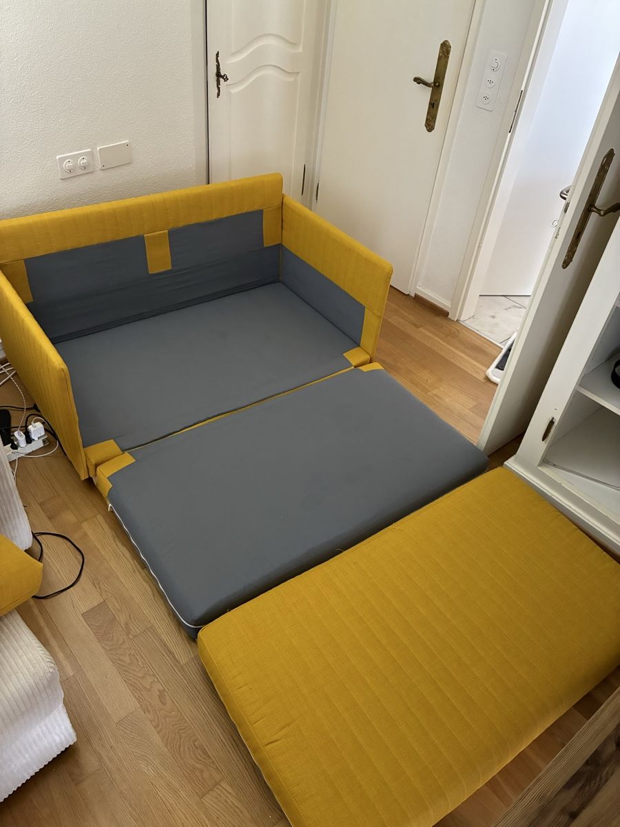 Sofas: Sofabett Gelb  – Gebraucht aus Basel von max_dpp2 2