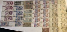 Italienische Lire Sammlung - Seltene Banknoten Konvolut