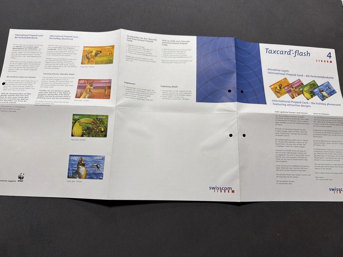 Swisscom Schede telefoniche: Taxcard Swisscom - Flash 4 – Usato da Deitingen venduto da Himhip