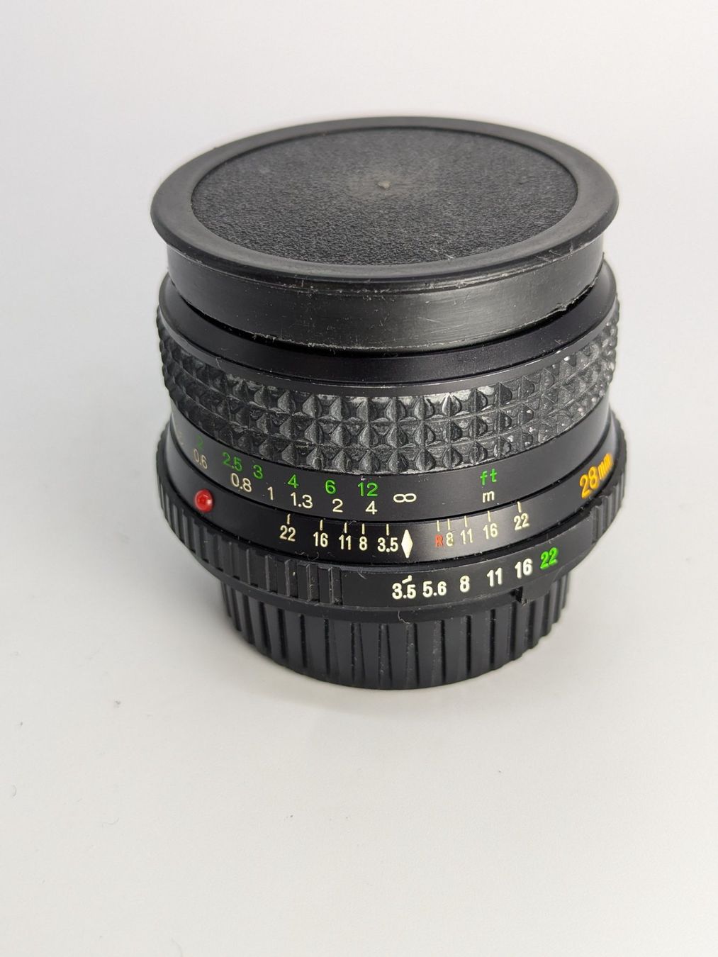 Minolta Obiettivi: Minolta MD Rokkor 28mm 1:3.5 – Usato da Bischofszell venduto da Blende2 8