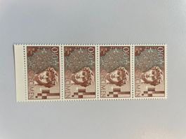 Probedruck 1964 Large Hermes Head and Aztec Calendar