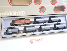 Märklin grosses Diesellok & Tankwagen Set Eva 2855 H0