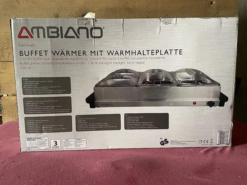 Appareils de cuisine: Buffet Wärmer mit Warmhalteplatte – D'occasion à Steckborn par ale_s8kg 2