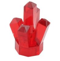 LEGO 4541537 Stein 1 x 1 Kristall, rot