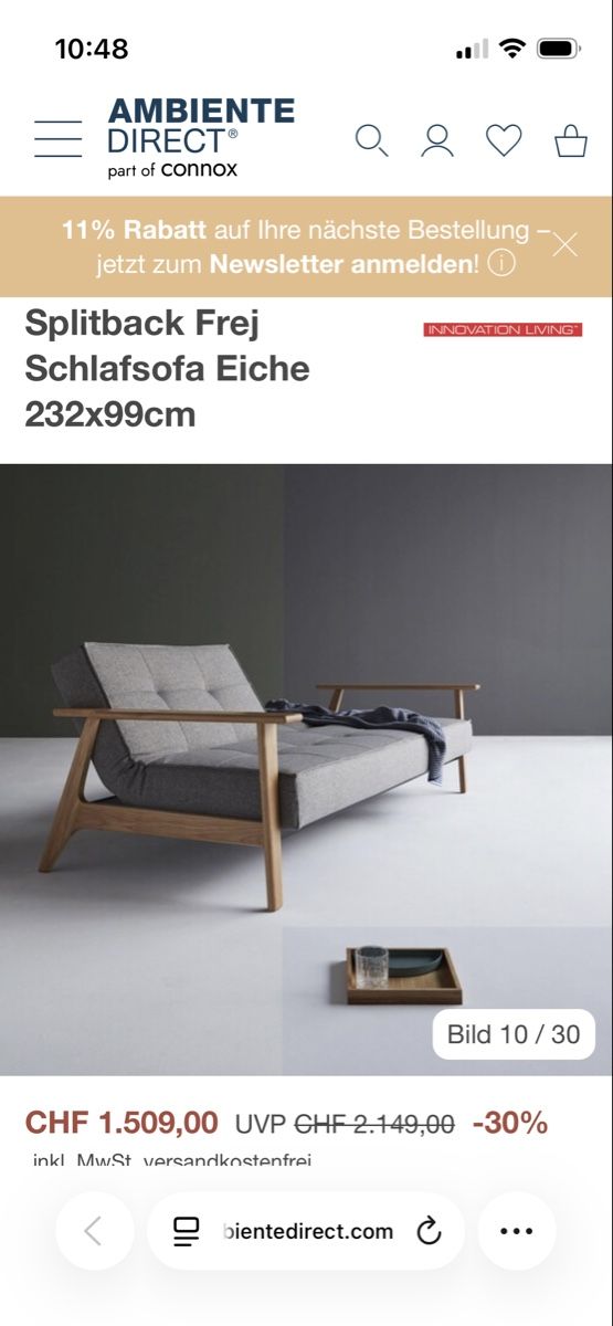 Sofas: Schlafsofa dänisches Design – Gebraucht aus Zürich von dor_9csj 9