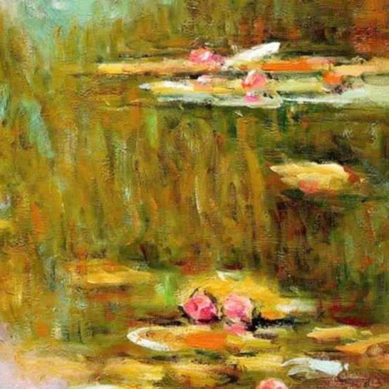 Riproduzioni & Creazioni: Claude Monet - Seerosen im Sommer – Nuovo (secondo la descrizione) da Larnaca venduto da KunstDepot24 3