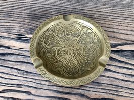 Vintage Aschenbecher ev. Messing
